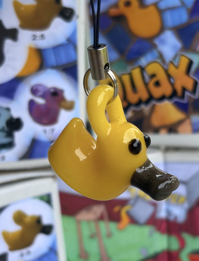 QUAX Mystery Box Rubber Ducky Charm from the Jeep birthplace, Butler, PA